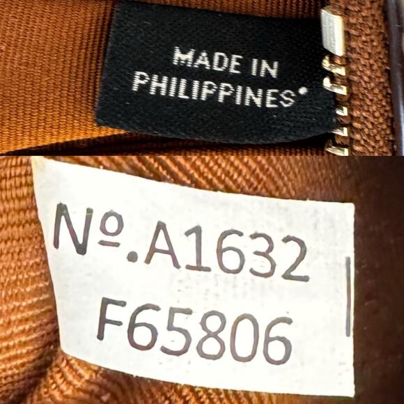 Coach Signature Shoulder Bag Baguette Pop-Out Removable Pouch F65806 Brown - Picture 14 of 14